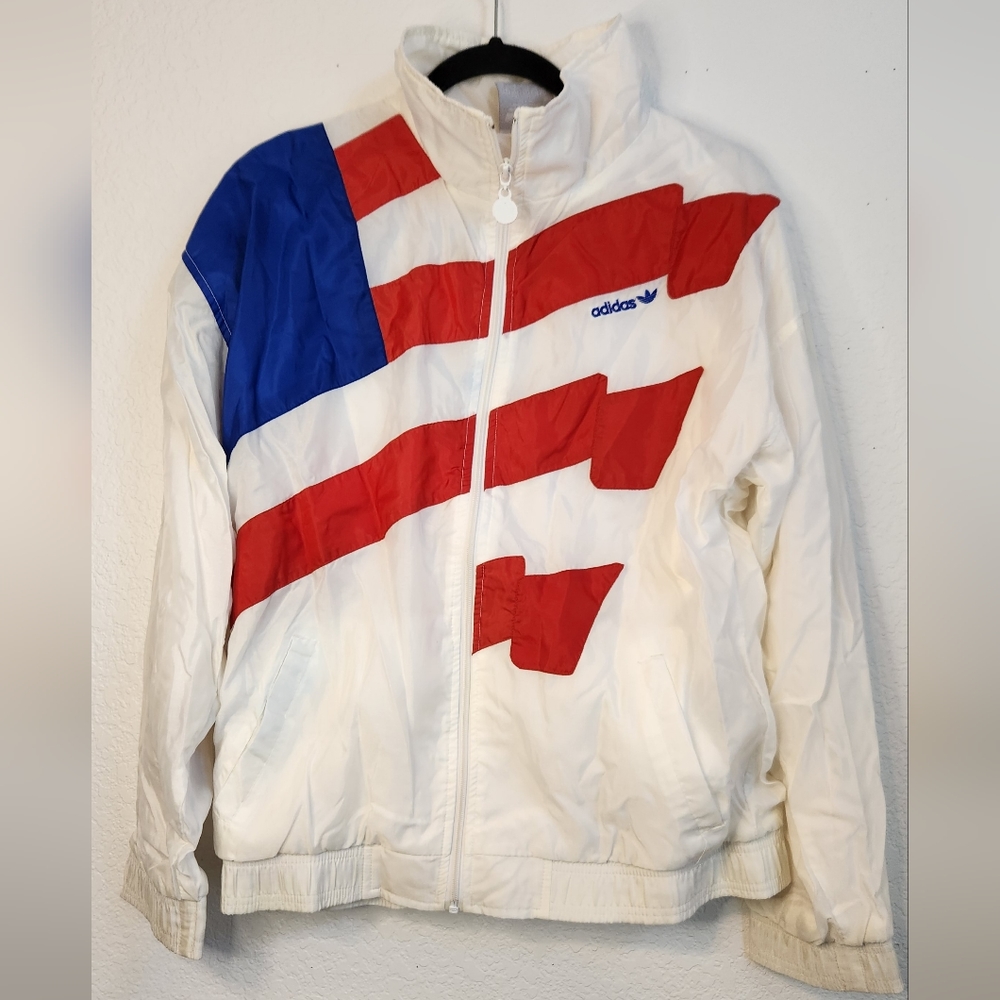 Adidas USA 1988 Calgary Winter‎ Olympic Team Warmup Suit, Size M